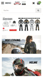 Mobile Screenshot of ixs-motorradbekleidung.de